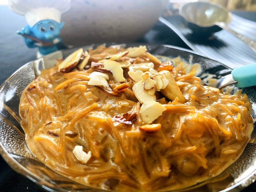 Delicious Sweet Vermicelli with Jaggery, Soaked Sago, and Fresh Coconut!