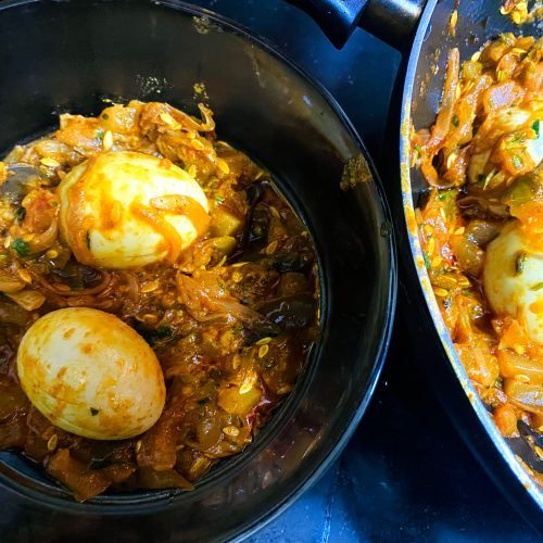 Healthy Yellow Cucumber and Boiled Eggs