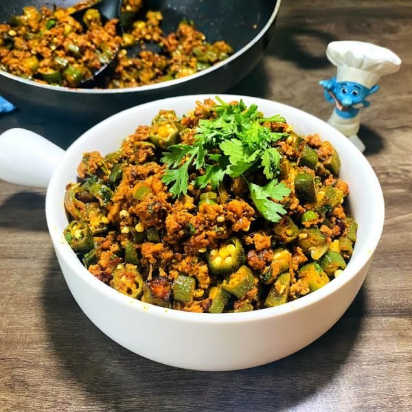 Keema and Bhindi Curry: A Spicy and Tangy Delight