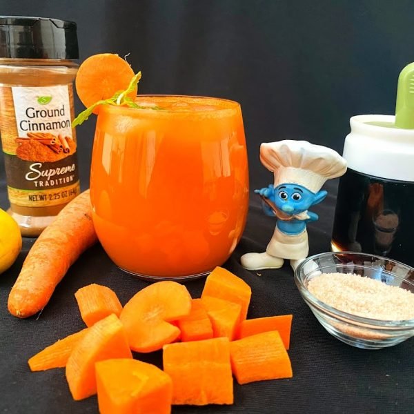 Sweet and Spicy Carrot Juice