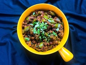 Read more about the article Yummy Keema Capsicum: A Flavorful Symphony of Love and Spice!!!