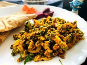 Read more about the article Healthy Beans Fry With a Twist : Breakfast Scramble With Coconut and Egg Magic in 10 Minutes!!!