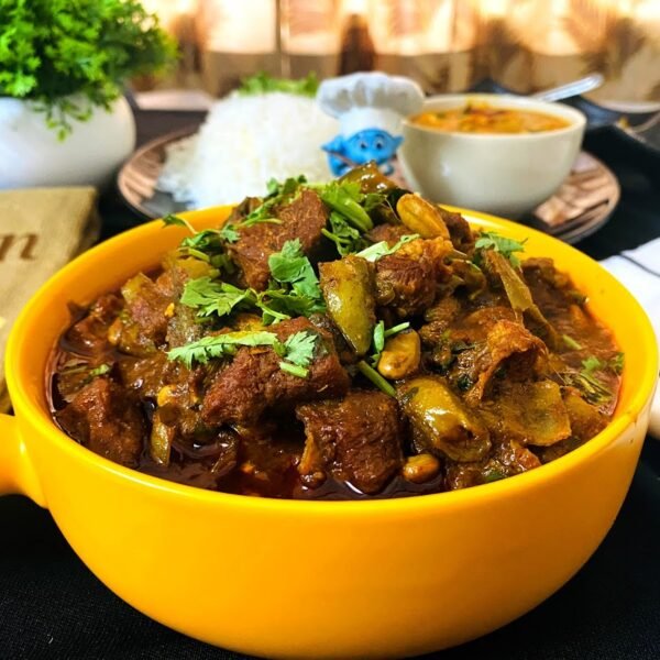 Mouthwatering Broad Beans Mutton Curry
