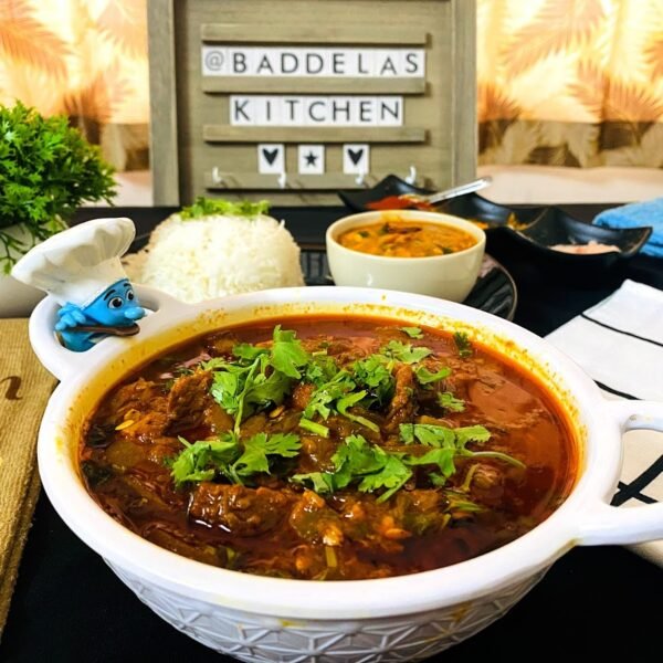 Sensational Dosakaya Mutton Curry